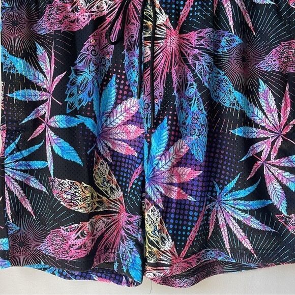 NWT Rebel Minds Swim Trunks Canabis Brilliant Color - Picture 4 of 8